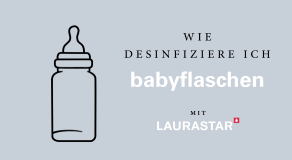 Babyfläschchen reinigen und sterilisieren